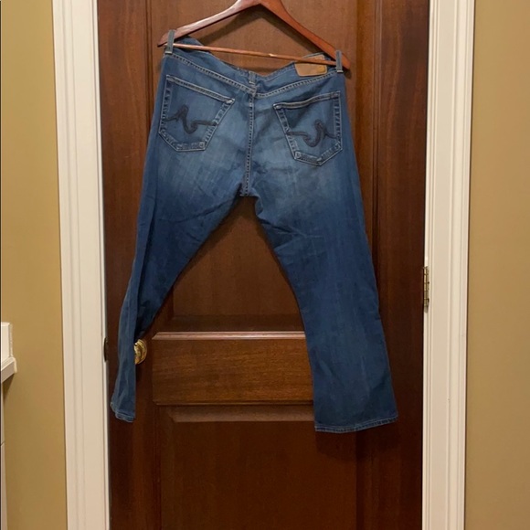 Blue Adriano Goldschmied men’s jeans, lightly worn - Picture 4 of 11